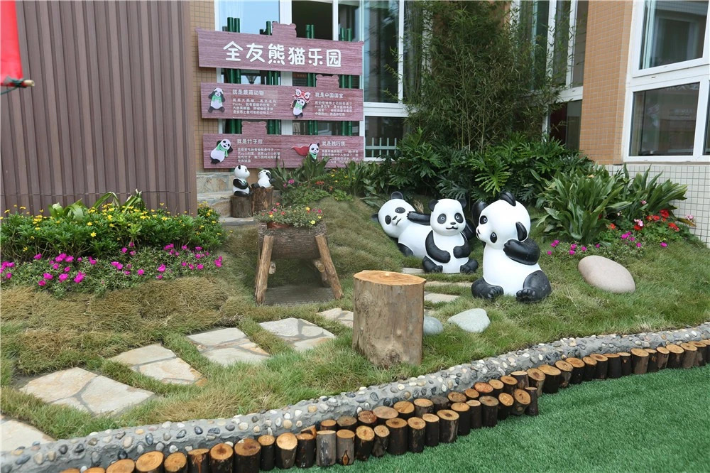 全友家居携崇州实验幼儿园打造首家熊猫主题乐园